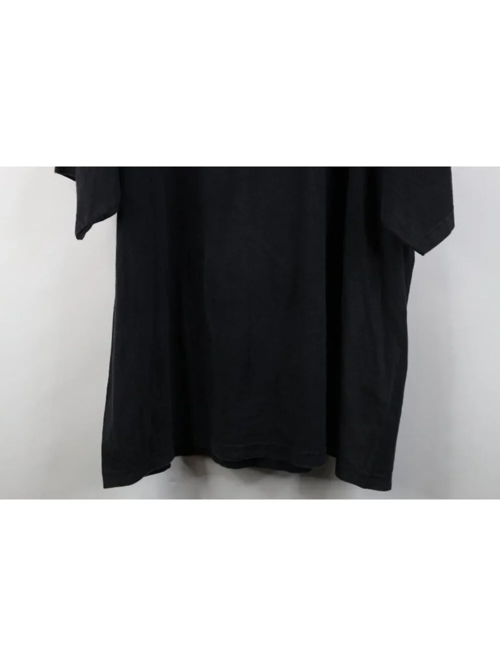 Vintage Streetwear Mens 3XL Distressed Hustla Money Tribal Crown T-Shirt Black
